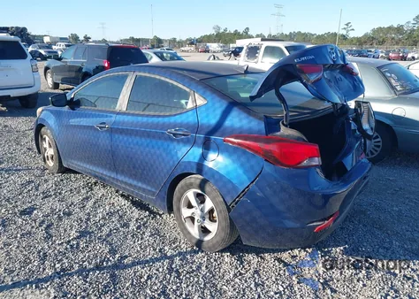 2015 Hyundai Elantra Se z USA, uszkodzony, nr VIN 5NPDH4AE4FH639716